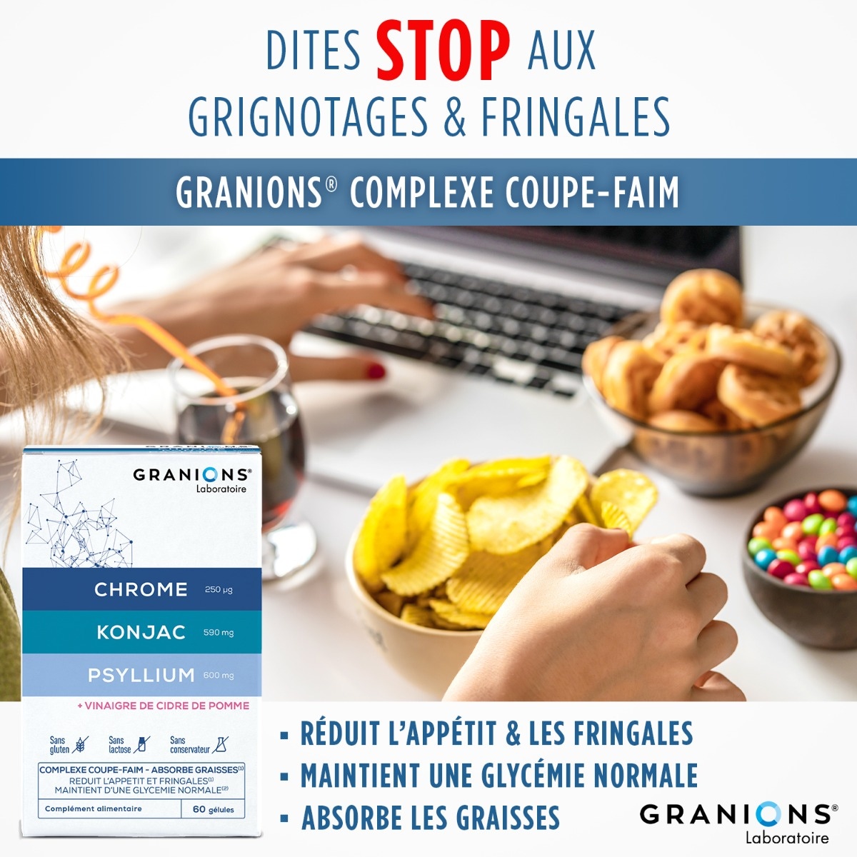 Granions Complexe Coupe Faim avantages