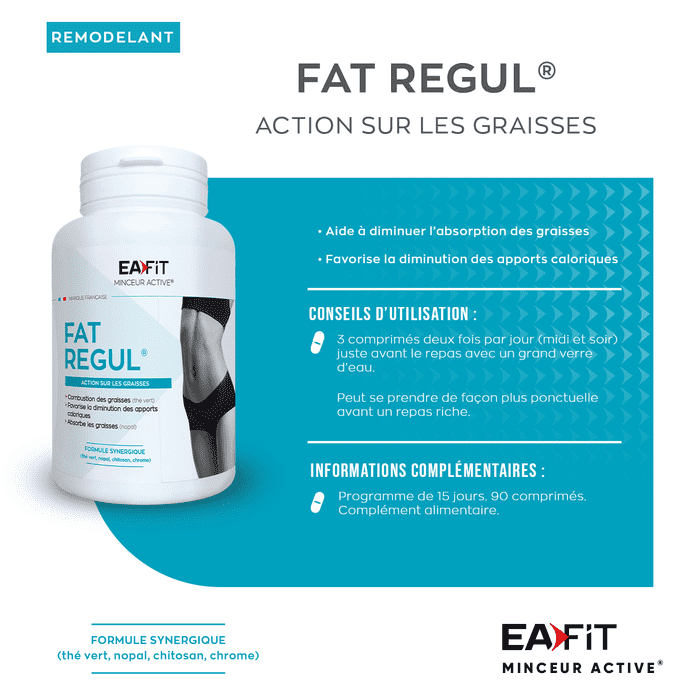 EAFIT Fat Regul 90 comprimés - Conseils