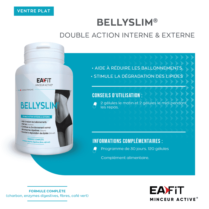 EAFIT Bellyslim 120 gélules - Conseils d'utilisation