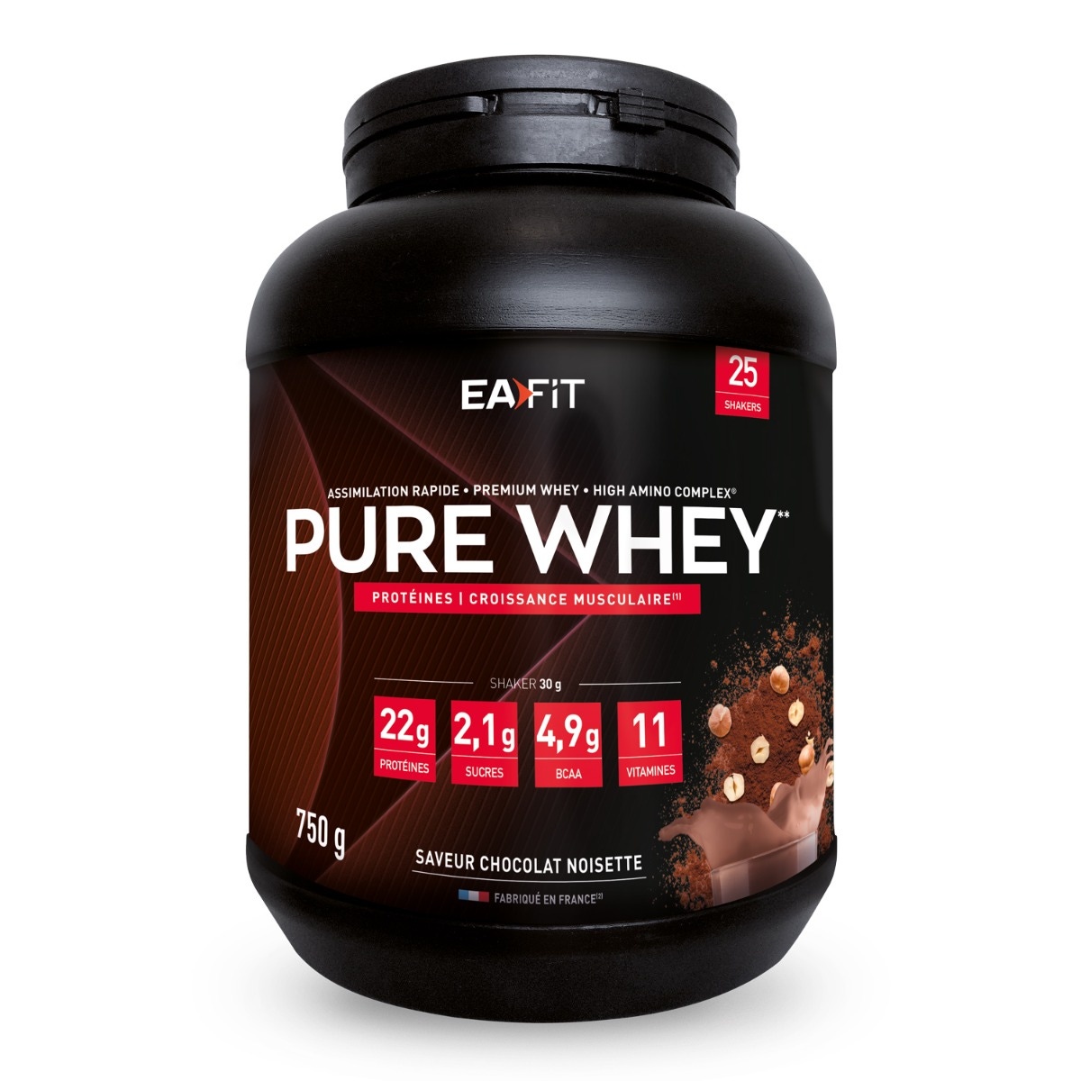 Pure Whey Chocolat Noisette 750gr