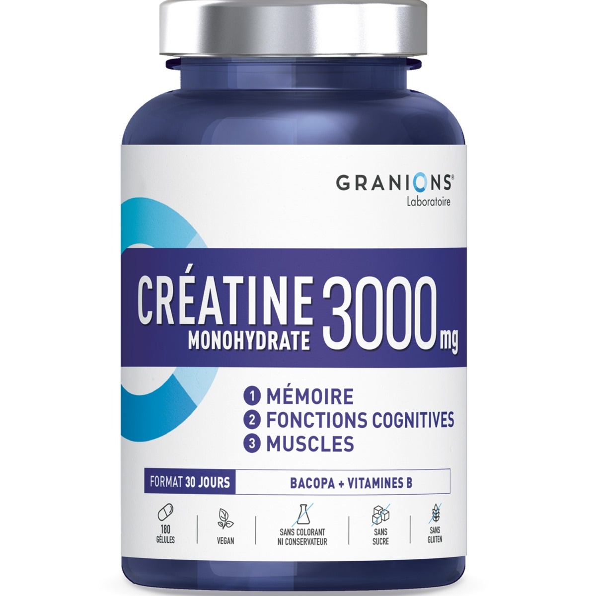 Granions - Créatine Monohydrate 3000mg