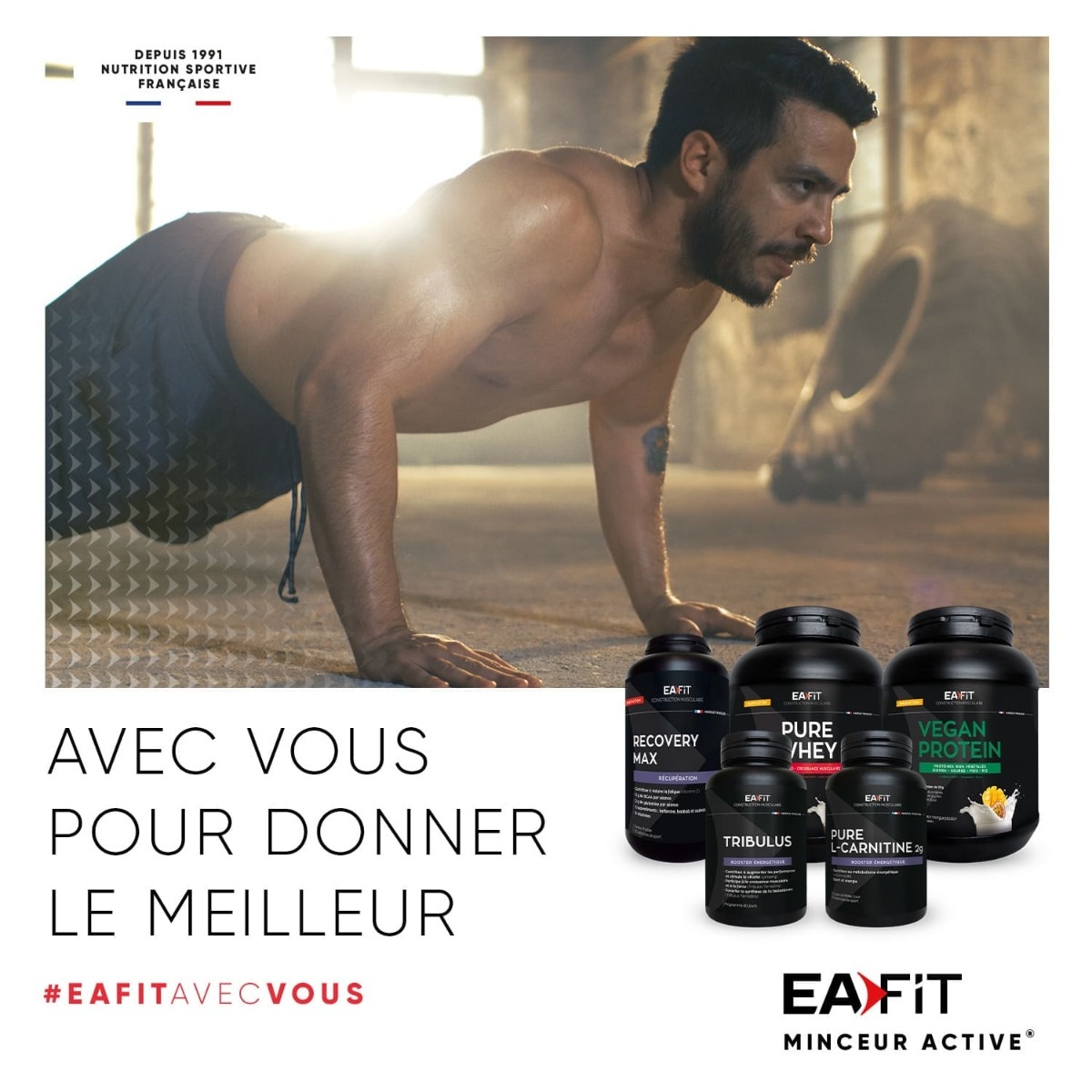 EAFIT Pure Whey Chocolat Noisette - 1991