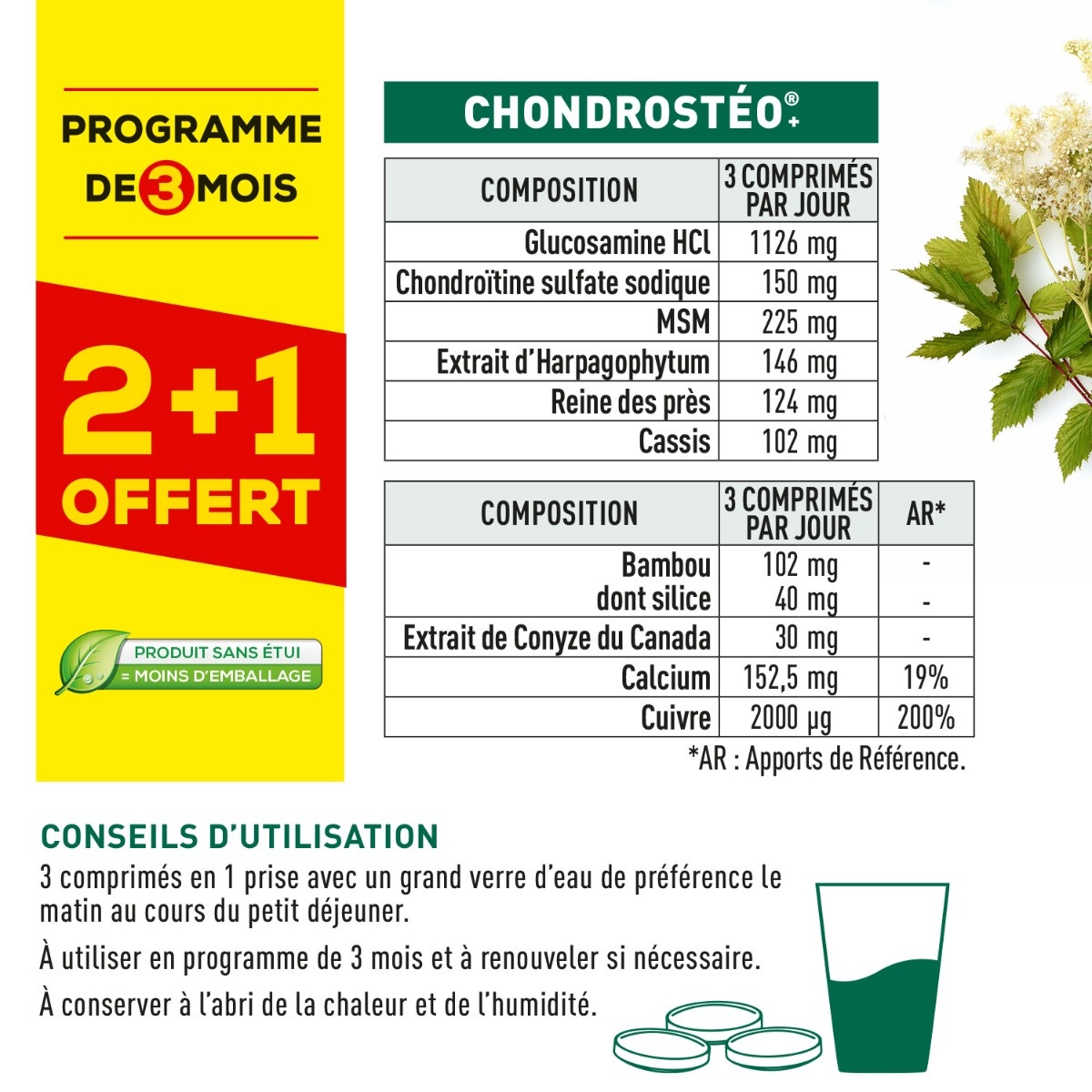 Chondrostéo+ 270 comprimés