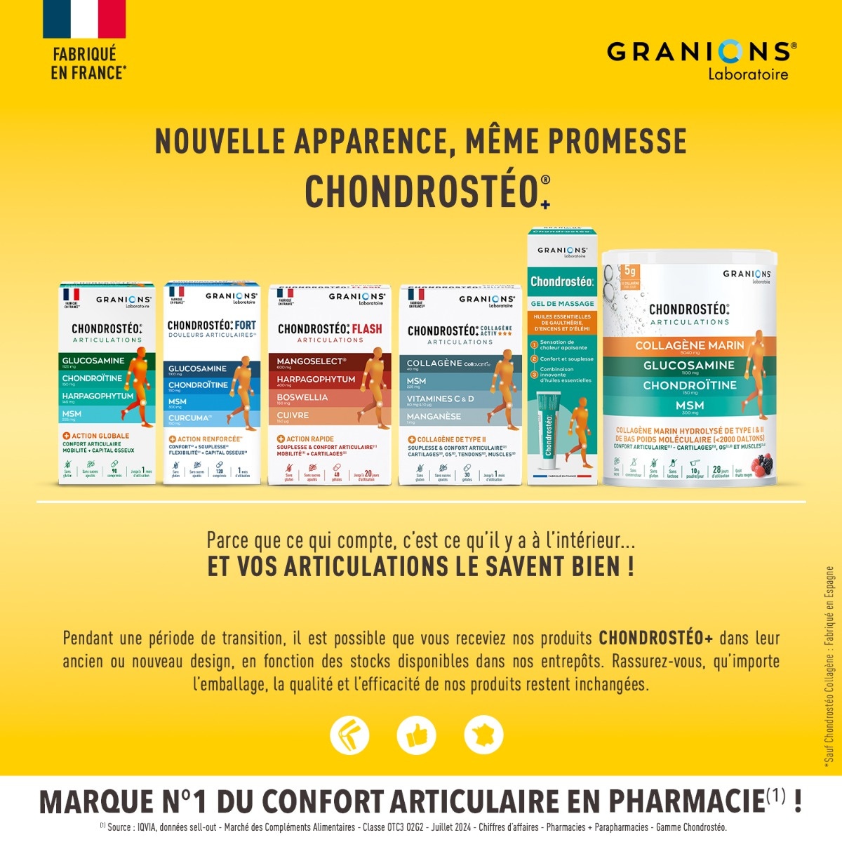 Gamme Chondrostéo
