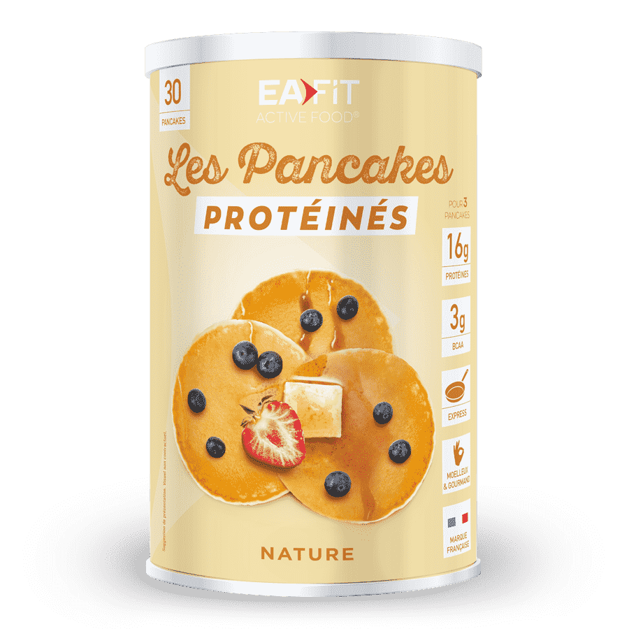 EAFIT Pancakes Protéinés - Pour construire du muscle en se régalant