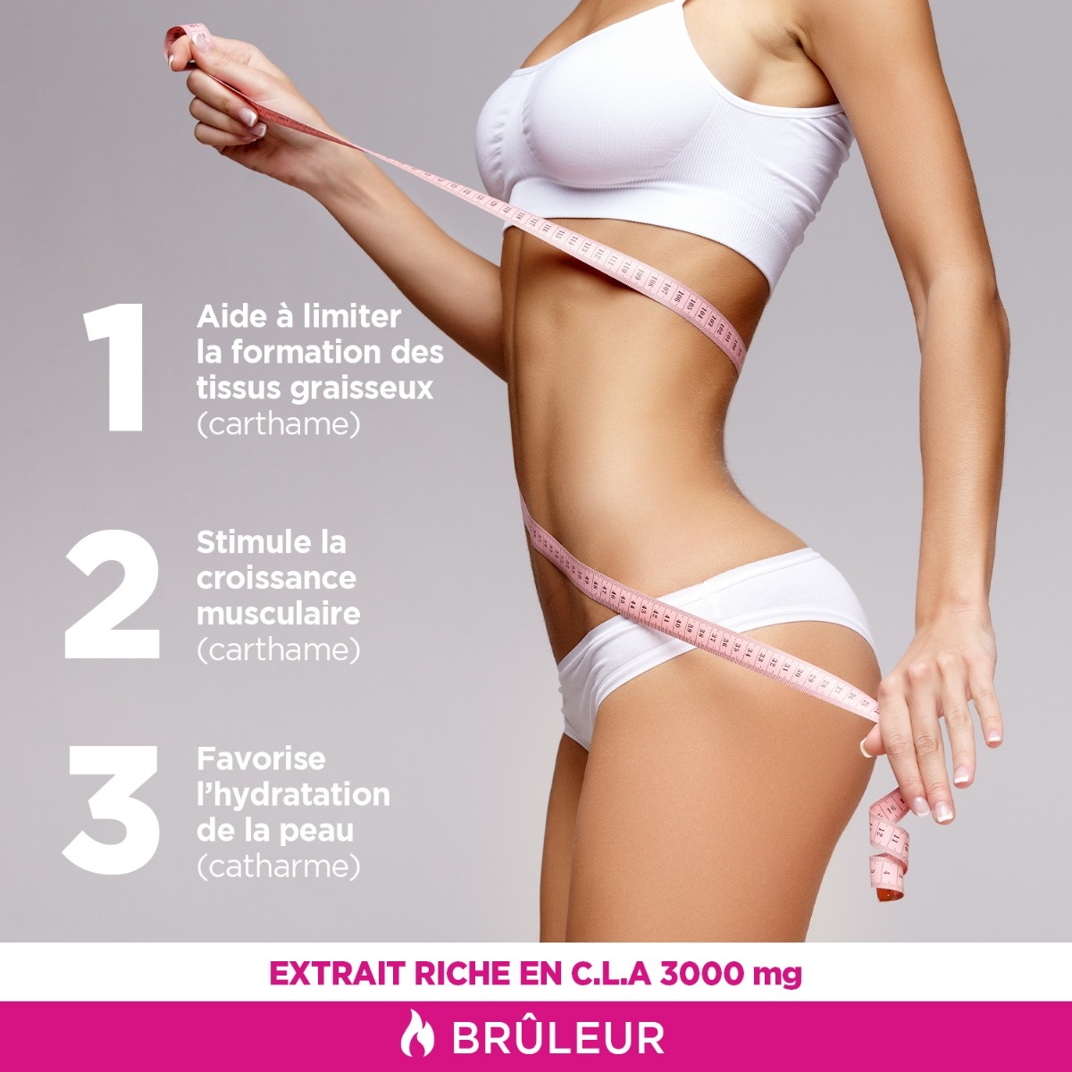 EAFIT Pure CLA agit contre les graisses