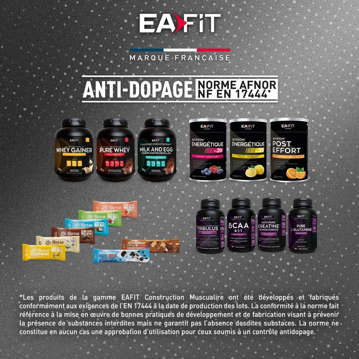 EAFIT Pure Whey Chocolat Noisette 850 g