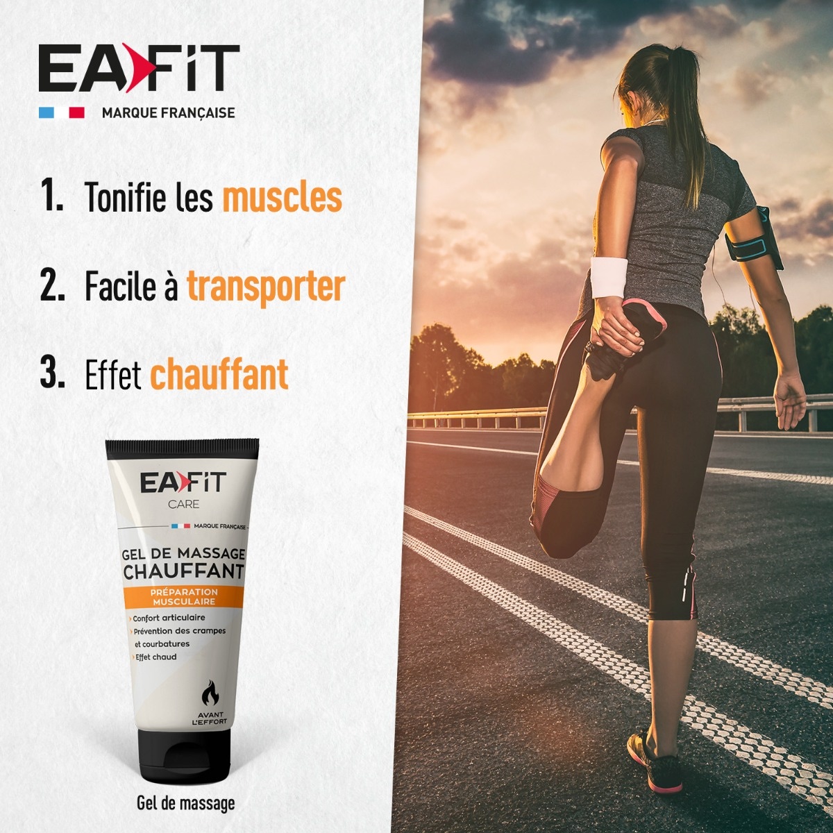 Gel Massant Chauffant 75 ml