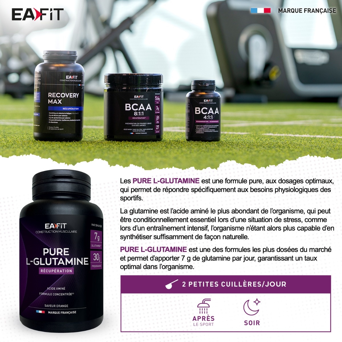 Pure L-Glutamine est une formule pure