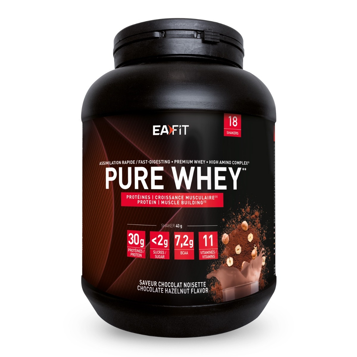 Pure Whey Chocolat Noisette 750gr