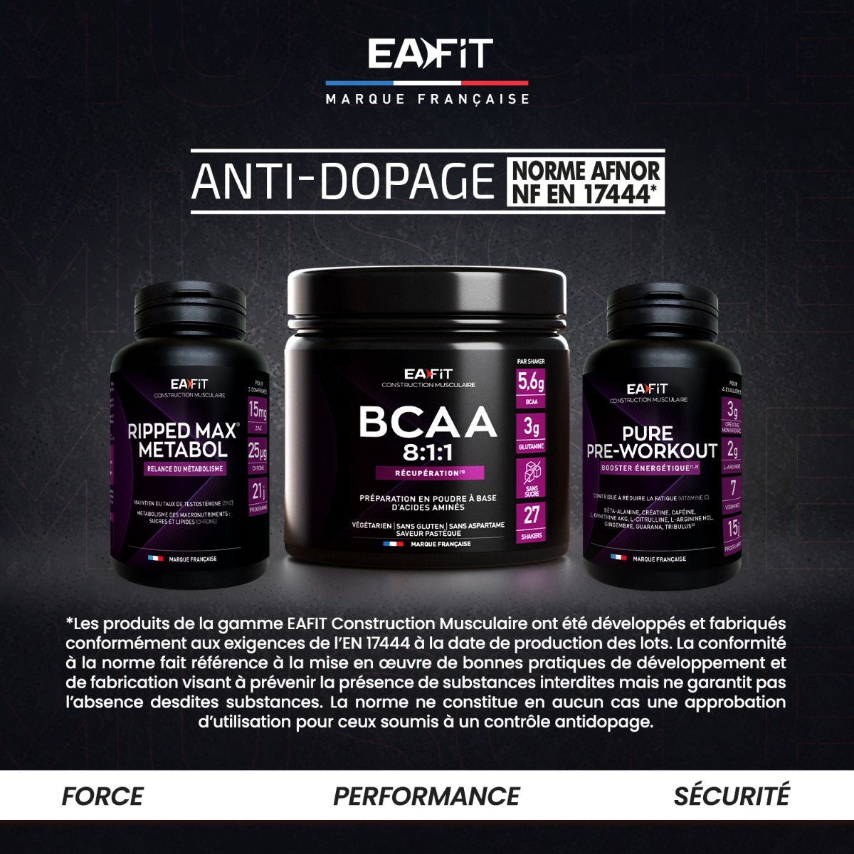 Pure L-Arginine en poudre